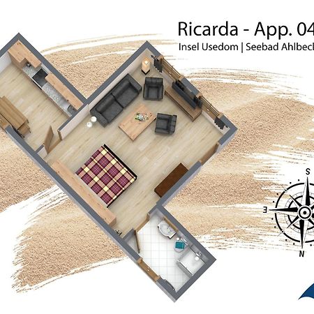 הרינגסדורף Villa Ricarda Whg 04 מראה חיצוני תמונה